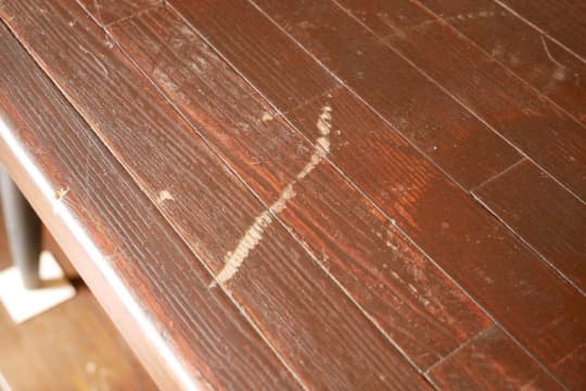 破損の画像サンプル